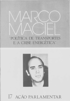 <BR>Data: 1984<BR>Responsabilidade: Marco Maciel.<BR>Endereço para citar este documento: -www2.senado.leg.br/bdsf/item/id/496235->www2.senado.leg.br/bdsf/item/id/496235