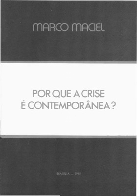 <BR>Data: 1987<BR>Responsabilidade: Marco Maciel.<BR>Endereço para citar este documento: -www2.senado.leg.br/bdsf/item/id/496253->www2.senado.leg.br/bdsf/item/id/496253