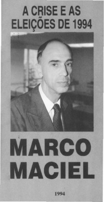 <BR>Data: 1994<BR>Responsabilidade: Marco Maciel.<BR>Endereço para citar este documento: -www2.senado.leg.br/bdsf/item/id/496247->www2.senado.leg.br/bdsf/item/id/496247