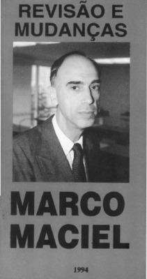 <BR>Data: 1994<BR>Responsabilidade: Marco Maciel.<BR>Endereço para citar este documento: -www2.senado.leg.br/bdsf/item/id/496273->www2.senado.leg.br/bdsf/item/id/496273