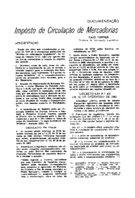 <BR>Data: 04/1971<BR>Fonte: Revista de informação legislativa, v. 8, n. 30, p. 239-254, abr./jun. 1971<BR>Parte de: -www2.senado.leg.br/bdsf/item/id/496763->Revista de informação legislativa : v. 8, n. 30 (abr./jun. 1971)<BR>Responsabilidade: C