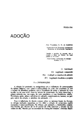 <BR>Data: 10/1971<BR>Fonte: Revista de informação legislativa, v. 8, n. 32, p. 159-246, out./dez. 1971<BR>Parte de: ->Revista de informação legislativa : v. 8, n. 32 (out./dez. 1971)<BR>Responsabilidade: Ana Valderez A. N. de Alencar<BR>Endereço para cita