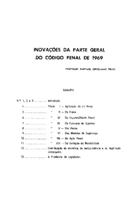 <BR>Data: 07/1970<BR>Fonte: Revista de informação legislativa, v. 7, n. 27, p. 45-58, jul./set. 1970<BR>Parte de: ->Revista de informação legislativa : v. 7, n. 27 (jul./set. 1970)<BR>Responsabilidade: Professor Raphael Cirigliano Filho<BR>Endereço para c