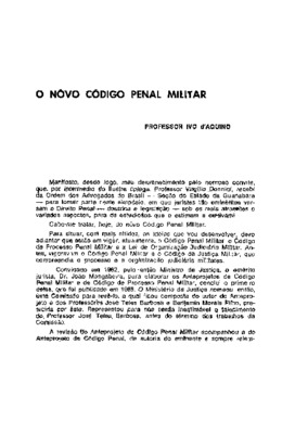 <BR>Data: 07/1970<BR>Fonte: Revista de informação legislativa, v. 7, n. 27, p. 95-104, jul./set. 1970<BR>Parte de: ->Revista de informação legislativa : v. 7, n. 27 (jul./set. 1970)<BR>Responsabilidade: Professor Ivo D´Aquino<BR>Endereço para citar este d