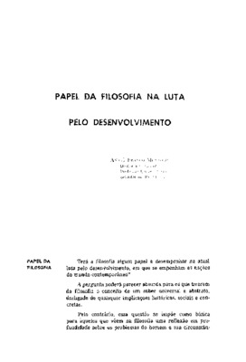 <BR>Data: 10/1972<BR>Fonte: Revista de informação legislativa, v. 9, n. 36, p. 173-186, out./dez. 1972<BR>Parte de: ->Revista de informação legislativa : v. 9, n. 36 (out./dez. 1972)<BR>Responsabilidade: André Franco Montoro<BR>Endereço para citar este do