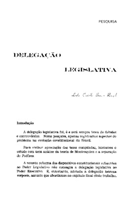 <BR>Data: 12/1965<BR>Fonte: Revista de informação legislativa, v. 2, n. 8, p. 193-236, dez. 1965<BR>Parte de: ->Revista de informação legislativa : v. 2, n. 8 (dez. 1965)<BR>Responsabilidade: Leyla Castello Branco Rangel<BR>Endereço para citar este docume