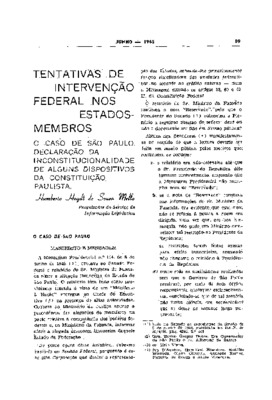 <BR>Data: 06/1965<BR>Fonte: Revista de informação legislativa, v. 2, n. 6, p. 89-126, jun. 1965<BR>Parte de: ->Revista de informação legislativa : v. 2, n. 6 (jun. 1965)<BR>Responsabilidade: Humberto Haydt de Souza Mello<BR>Endereço para citar este docume