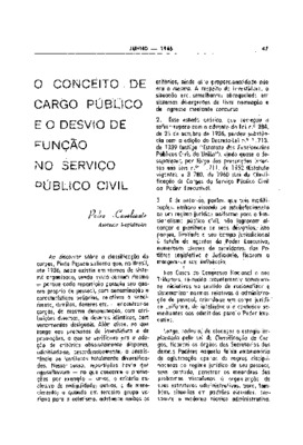 <BR>Data: 06/1965<BR>Fonte: Revista de informação legislativa, v. 2, n. 6, p. 47-60, jun. 1965<BR>Parte de: ->Revista de informação legislativa : v. 2, n. 6 (jun. 1965)<BR>Responsabilidade: Pedro Cavalcante<BR>Endereço para citar este documento: ->