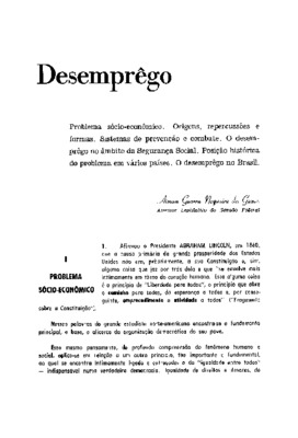 <BR>Data: 03/1966<BR>Fonte: Revista de informação legislativa, v. 3, n. 9, p. 73-92, mar. 1966<BR>Parte de: ->Revista de informação legislativa : v. 3, n. 9 (mar. 1966)<BR>Responsabilidade: Aiman Guerra Nogueira da Gama<BR>Endereço para citar este documen