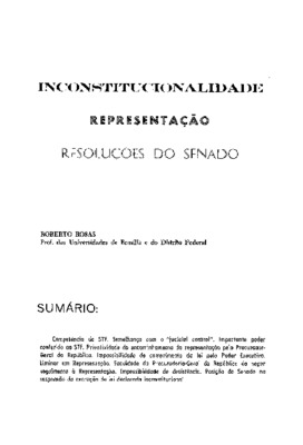 <BR>Data: 07/1968<BR>Fonte: Revista de informação legislativa, v. 5, n. 19, p. 35-38, jul./set. 1968<BR>Parte de: -www2.senado.leg.br/bdsf/item/id/496752->Revista de informação legislativa : v. 5, n. 19 (jul./set. 1968)<BR>Responsabilidade: Pro