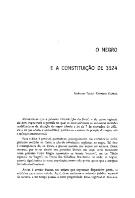 <BR>Data: 01/1974<BR>Fonte: Revista de informação legislativa, v. 11, n. 41, p. 69-74, jan./mar. 1974<BR>Parte de: ->Revista de informação legislativa : v. 11, n. 41 (jan./mar. 1974)<BR>Responsabilidade: Professor Paulo Eduardo Cabral<BR>Endereço para cit