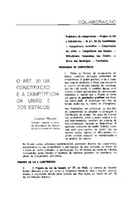 <BR>Data: 12/1964<BR>Fonte: Revista de informação legislativa, v.1, n. 4, p. 3-12, dez. 1964<BR>Parte de: ->Revista de informação legislativa : v. 1, n. 4 (dez. 1964)<BR>Responsabilidade: Senador Josaphat Marinho<BR>Endereço para citar este documento: ->h