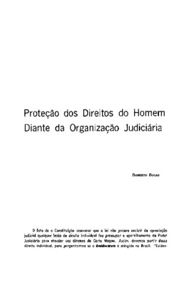 <BR>Data: 10/1974<BR>Fonte: Revista de informação legislativa, v. 11, n. 44, p. 137-142, out./dez. 1974<BR>Parte de: ->Revista de informação legislativa : v. 11, n. 44 (out./dez. 1974)<BR>Responsabilidade: Roberto Rosas<BR>Endereço para citar este documen