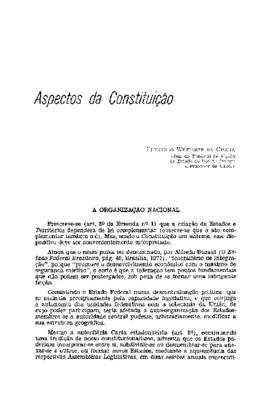 <BR>Data: 01/1976<BR>Fonte: Revista de informação legislativa, v. 13, n. 49, p. 15-42, jan./mar. 1976<BR>Parte de: ->Revista de informação legislativa : v. 13, n. 49 (jan./mar. 1976)<BR>Responsabilidade: Fernando Whitaker da Cunha<BR>Endereço para citar e