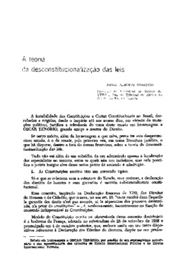 <BR>Data: 10/1976<BR>Fonte: Revista de informação legislativa, v. 13, n. 52, p. 183-196, out./dez. 1976 | Revista forense, v. 72, n. 256, p. 139-146, out./dez. 1976 | Vox Legis, v. 14, n. 162, p. 1-15, jun. 1982 | Revista do Tribunal de Contas do Distrito