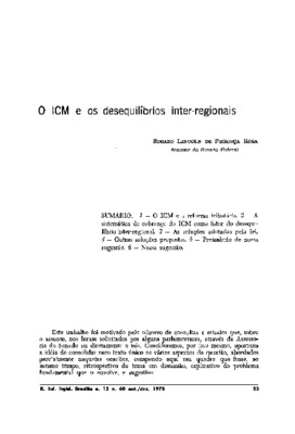 <BR>Data: 10/1978<BR>Fonte: Revista de informação legislativa, v. 15, n. 60, p. 53-74, out./dez. 1978<BR>Parte de: -www2.senado.leg.br/bdsf/item/id/496793->Revista de informação legislativa : v. 15, n. 60 (out./dez. 1978)<BR>Responsabilidade: E