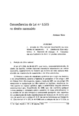 <BR>Data: 10/1978<BR>Fonte: Revista de informação legislativa, v. 15, n. 60, p. 149-158, out./dez. 1978 | Revista do Tribunal de Contas do Estado de São Paulo : jurisprudência e instruções, n. 43, p. 27-33, jan./jun. 1978 | Revista de direito da Procurado