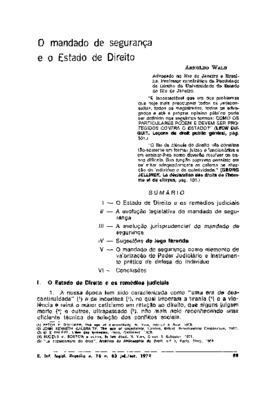 <BR>Data: 07/1979<BR>Fonte: Revista de informação legislativa, v. 16, n. 63, p. 89-100, jul./set. 1979<BR>Parte de: ->Revista de informação legislativa : v. 16, n. 63 (jul./set. 1979)<BR>Responsabilidade: Arnoldo Wald<BR>Endereço para citar este documento