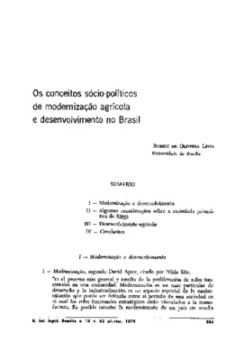 <BR>Data: 07/1979<BR>Fonte: Revista de informação legislativa, v. 16, n. 63, p. 265-292, jul./set. 1979<BR>Parte de: ->Revista de informação legislativa : v. 16, n. 63 (jul./set. 1979)<BR>Responsabilidade: Rubem de Oliveira Lima<BR>Endereço para citar est