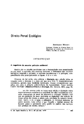 <BR>Data: 07/1979<BR>Fonte: Revista de informação legislativa, v. 16, n. 63, p. 183-198, jul./set. 1979<BR>Parte de: ->Revista de informação legislativa : v. 16, n. 63 (jul./set. 1979)<BR>Responsabilidade: Benjamin Moraes<BR>Endereço para citar este docum