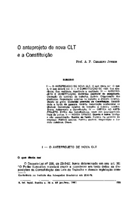 <BR>Data: 01/1981<BR>Fonte: Revista de informação legislativa, v. 18, n. 69, p. 135-152, jan./mar. 1981<BR>Parte de: -www2.senado.leg.br/bdsf/item/id/496801->Revista de informação legislativa : v. 18, n. 69 (jan./mar. 1981)<BR>Responsabilidade: