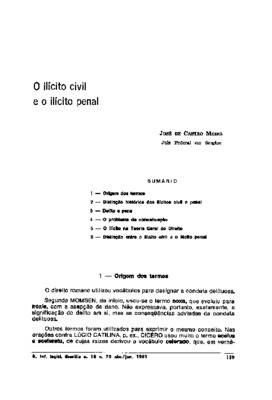 <BR>Data: 04/1981<BR>Fonte: Revista de informação legislativa, v. 18, n. 70, p. 159-174, abr./jun. 1981<BR>Parte de: ->Revista de informação legislativa : v. 18, n. 70 (abr./jun. 1981)<BR>Responsabilidade: José de Castro Meira<BR>Endereço para citar este 