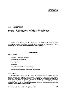 <BR>Data: 07/1981<BR>Fonte: Revista de informação legislativa, v. 18, n. 71, p. 277-286, jul./set. 1981<BR>Parte de: -www2.senado.leg.br/bdsf/item/id/496803->Revista de informação legislativa : v. 18, n. 71 (jul./set. 1981)<BR>Endereço para cit