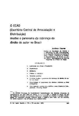 <BR>Data: 10/1981<BR>Fonte: Revista de informação legislativa, v. 18, n. 72, p. 267-286, out./dez. 1981 | Revista da faculdade de direito da Universidade de São Paulo, v. 77, p. 53-63, jan./dez. 1982<BR>Parte de: -www2.senado.leg.br/bdsf/item/i