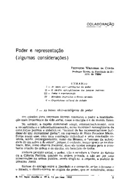 <BR>Data: 01/1982<BR>Fonte: Revista de informação legislativa, v. 19, n. 73, p. 5-40, jan./mar. 1982<BR>Parte de: ->Revista de informação legislativa : v. 19, n. 73 (jan./mar. 1982)<BR>Responsabilidade: Fernando Whitaker da Cunha<BR>Endereço para citar es