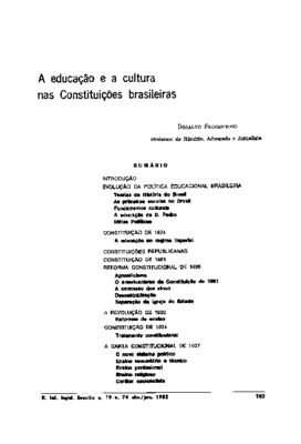 <BR>Data: 04/1982<BR>Fonte: Revista de informação legislativa, v. 19, n. 74, p. 103-158, abr./jun. 1982<BR>Parte de: ->Revista de informação legislativa : v. 19, n. 74 (abr./jun. 1982)<BR>Endereço para citar este documento: -www2.senado.leg.br/