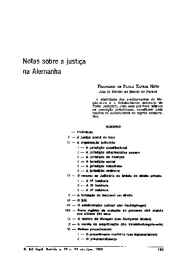 <BR>Data: 04/1982<BR>Fonte: Revista de informação legislativa, v. 19, n. 74, p. 183-242, abr./jun. 1982 | Revista forense, v. 79, n. 282, p. 137-169, abr./jun. 1983 | Revista de processo, v. 7, n. 27, p. 86-138, jul./set. 1982<BR>Parte de: ->Revista de in