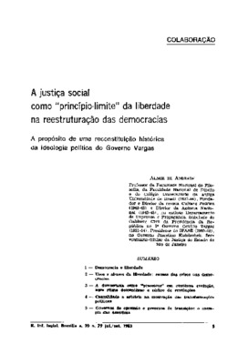 <BR>Data: 07/1983<BR>Fonte: Revista de informação legislativa, v. 20, n. 79, p. 5-108, jul./set. 1983<BR>Parte de: ->Revista de informação legislativa : v. 20, n. 79 (jul./set. 1983)<BR>Responsabilidade: Almir de Andrade<BR>Endereço para citar este docume