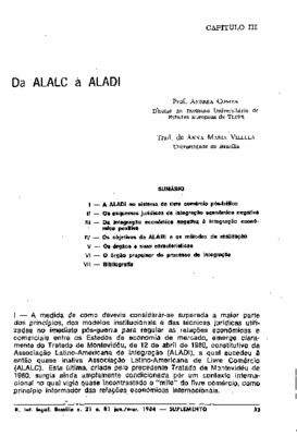 <BR>Data: 01/1984<BR>Fonte: Revista de informação legislativa, v. 21, n. 81, p.33-46, jan./mar. 1984. Suplemento<BR>Parte de: ->Revista de informação legislativa : v. 21, n. 81 (jan./mar. 1984)<BR>Responsabilidade: Andrea Comba, Anna Maria Villela<BR>Ende