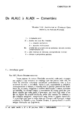 <BR>Data: 01/1984<BR>Fonte: Revista de informação legislativa, v. 21, n. 81, p.47-80, jan./mar. 1984. Suplemento<BR>Parte de: ->Revista de informação legislativa : v. 21, n. 81 (jan./mar. 1984)<BR>Responsabilidade: Luiz Dilermando de Castelo Cruz<BR>Ender