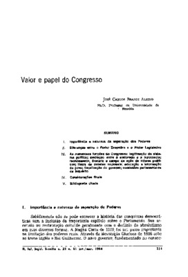 <BR>Data: 01/1984<BR>Fonte: Revista de informação legislativa, v. 21, n. 81, p. 231-242, jan./mar. 1984<BR>Parte de: ->Revista de informação legislativa : v. 21, n. 81 (jan./mar. 1984)<BR>Responsabilidade: José Carlos Brandi Aleixo<BR>Endereço para citar 