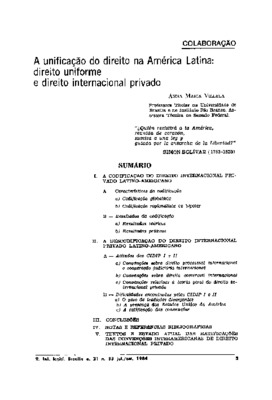 <BR>Data: 07/1984<BR>Fonte: Revista de informação legislativa, v. 21, n. 83, p. 5-26, jul./set. 1984<BR>Parte de: ->Revista de informação legislativa : v. 21, n. 83 (jul./set. 1984)<BR>Responsabilidade: Anna Maria Villela<BR>Endereço para citar este docum