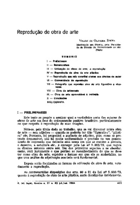 <BR>Data: 07/1984<BR>Fonte: Revista de informação legislativa, v. 21, n. 83, p. 411-426, jul./set. 1984<BR>Parte de: ->Revista de informação legislativa : v. 21, n. 83 (jul./set. 1984)<BR>Responsabilidade: Valdir de Oliveira Rocha<BR>Endereço para citar e