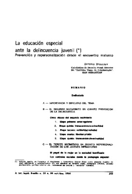 <BR>Data: 10/1984<BR>Fonte: Revista de informação legislativa, v. 21, n. 84, p. 341-358, out./dez. 1984<BR>Parte de: ->Revista de informação legislativa : v. 21, n. 84 (out./dez. 1984)<BR>Responsabilidade: Antonio Beristain<BR>Endereço para citar este doc