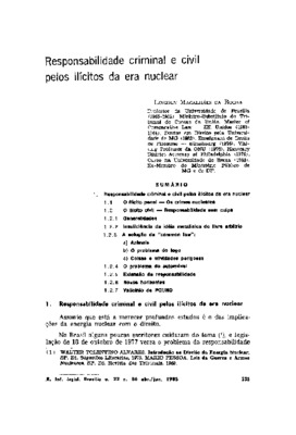 <BR>Data: 04/1985<BR>Fonte: Revista de informação legislativa, v. 22, n. 86, p. 235-254, abr./jun. 1985<BR>Parte de: -www2.senado.leg.br/bdsf/item/id/496818->Revista de informação legislativa : v. 22, n. 86 (abr./jun. 1985)<BR>Responsabilidade: