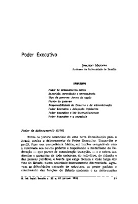 <BR>Data: 07/1985<BR>Fonte: Revista de informação legislativa, v. 22, n. 87, p. 31-40, jul./set. 1985<BR>Parte de: -www2.senado.leg.br/bdsf/item/id/496819->Revista de informação legislativa : v. 22, n. 87 (jul./set. 1985)<BR>Responsabilidade: J