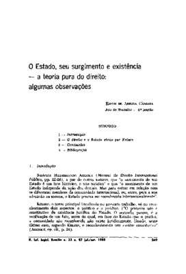 <BR>Data: 07/1985<BR>Fonte: Revista de informação legislativa, v. 22, n. 87, p. 249-268, jul./set. 1985<BR>Parte de: -www2.senado.leg.br/bdsf/item/id/496819->Revista de informação legislativa : v. 22, n. 87 (jul./set. 1985)<BR>Responsabilidade: