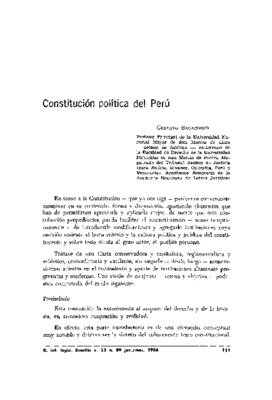 <BR>Data: 01/1986<BR>Fonte: Revista de informação legislativa, v. 23, n. 89, p. 111-122, jan./mar. 1986<BR>Conteúdo: Preámbulo -- Dogmática constitucional -- Sistemática jurídica<BR>Parte de: ->Revista de informação legislativa : v. 23, n. 89 (jan./mar. 1