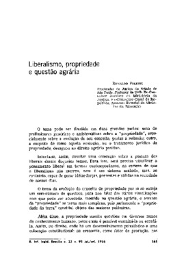 <BR>Data: 07/1986<BR>Fonte: Revista de informação legislativa, v. 23, n. 91, p. 141-152, jul./set. 1986<BR>Parte de: ->Revista de informação legislativa : v. 23, n. 91 (jul./set. 1986)<BR>Responsabilidade: Ronaldo Poletti<BR>Endereço para citar este docum