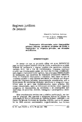 <BR>Data: 04/1986<BR>Fonte: Revista de informação legislativa, v. 23, n. 90, p. 333-350, abr./jun. 1986<BR>Parte de: -www2.senado.leg.br/bdsf/item/id/496822->Revista de informação legislativa : v. 23, n. 90 (abr./jun. 1986)<BR>Responsabilidade: