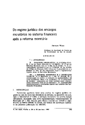 <BR>Data: 01/1987<BR>Fonte: Revista de informação legislativa, v. 24, n. 93, p. 295-328, jan./mar. 1987 | Revista de direito mercantil, industrial, económico e financeiro, nova série, v. 25, n. 63, p. 5-28, jul./set. 1986<BR>Conteúdo: Introdução -- Evoluç