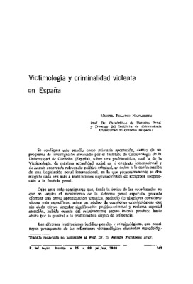 <BR>Data: 07/1988<BR>Fonte: Revista de Informação Legislativa, v. 25, n. 99, p. 165-182, jul./set. 1988<BR>Parte de: ->Revista de informação legislativa : v. 25, n. 99 (jul./set. 1988)<BR>Responsabilidade: Miguel Polaino Navarrete<BR>Endereço para citar e