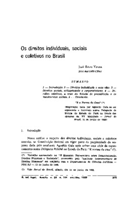 <BR>Data: 10/1989<BR>Fonte: Revista de Informação Legislativa, v. 26, n. 104, p. 275-282, out./dez. 1989<BR>Parte de: ->Revista de informação legislativa : v. 26, n. 104 (out./dez. 1989)<BR>Responsabilidade: José Ribas Vieira<BR>Endereço para citar este d