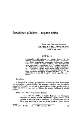 <BR>Data: 10/1990<BR>Fonte: Revista de Informação Legislativa, v. 27, n. 108, p. 169-182, out./dez. 1990<BR>Parte de: ->Revista de informação legislativa : v. 27, n. 108 (out./dez. 1990)<BR>Responsabilidade: Eurípedes Carvalho Pimenta<BR>Endereço para cit