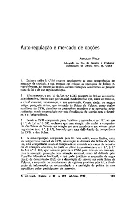 <BR>Data: 10/1990<BR>Fonte: Revista de informação legislativa, v. 27, n. 108, p. 193-200, out./dez. 1990 | Revista de direito mercantil, industrial, econômico e financeiro, v. 29, n. 79, p. 17-22 de jul./set.<BR>Parte de: ->Revista de informação legislati