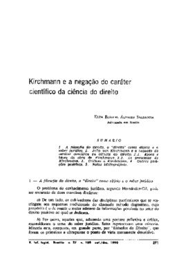 <BR>Data: 10/1990<BR>Fonte: Revista de Informação Legislativa, v. 27, n. 108, p. 271-284, out./dez. 1990<BR>Parte de: ->Revista de informação legislativa : v. 27, n. 108 (out./dez. 1990)<BR>Responsabilidade: Elza Roxane Álvares Saldanha<BR>Endereço para c